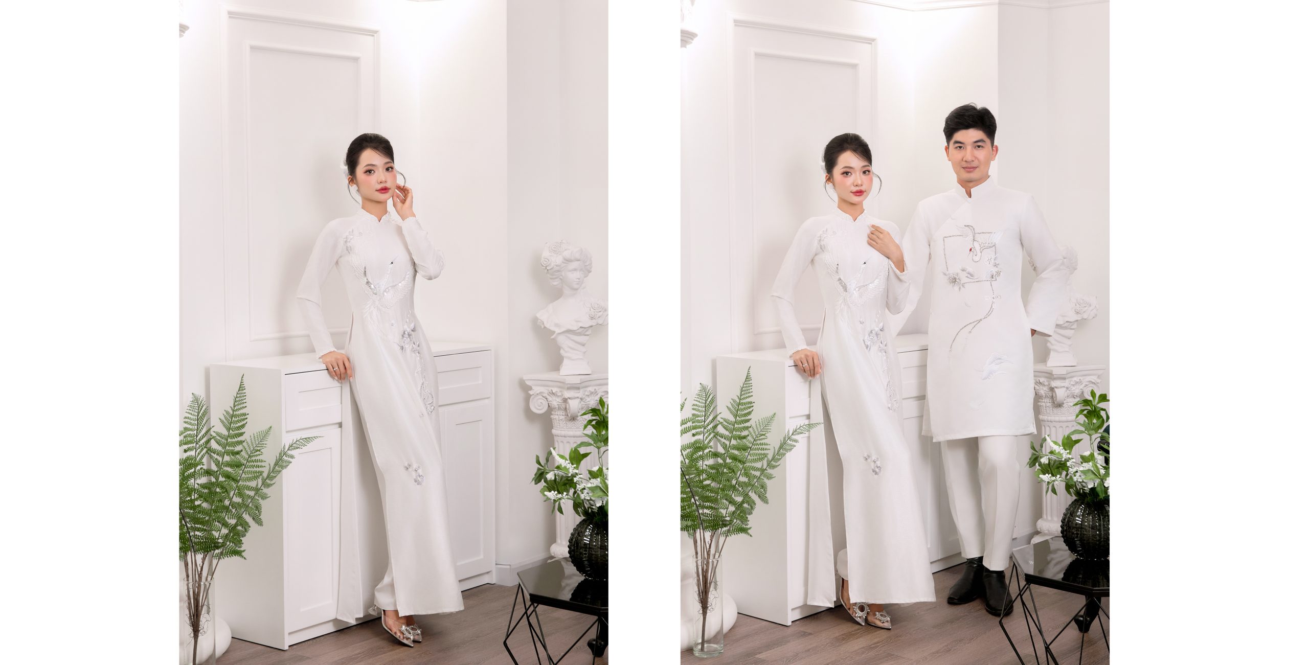 Ý nghĩa của bộ áo dài trong bộ ảnh cưới hiện đại