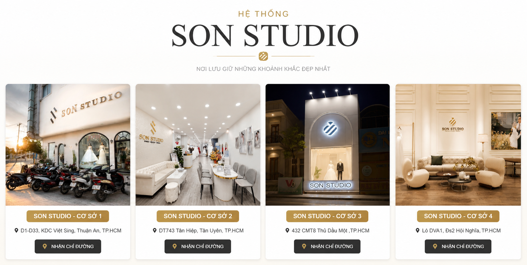 Tại sao khách hàng tin tưởng Son Studio cho ngày trọng đại?