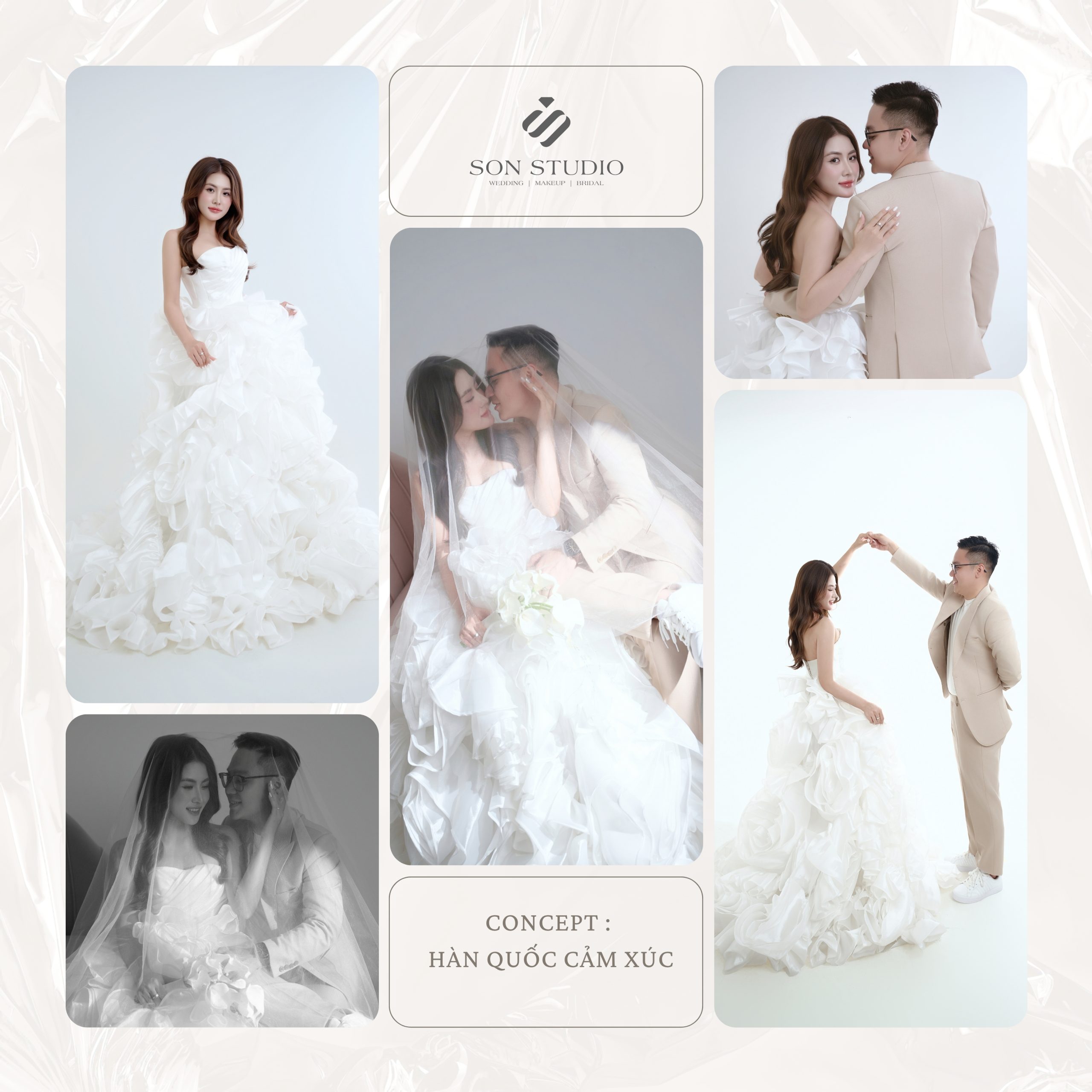 Xu hướng chụp ảnh cưới phong cách Hàn Quốc