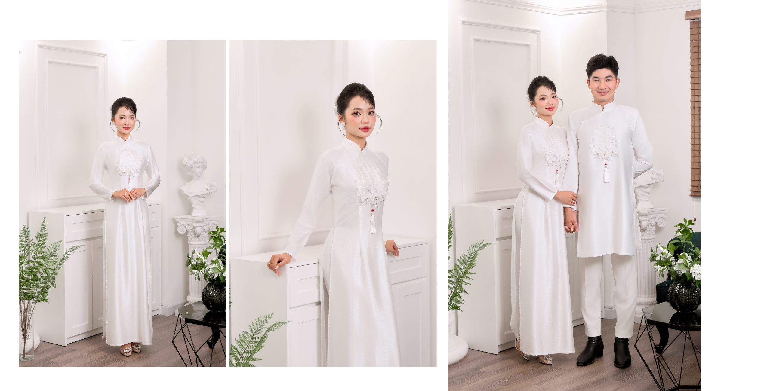 Ý tưởng chụp ảnh cưới áo dài