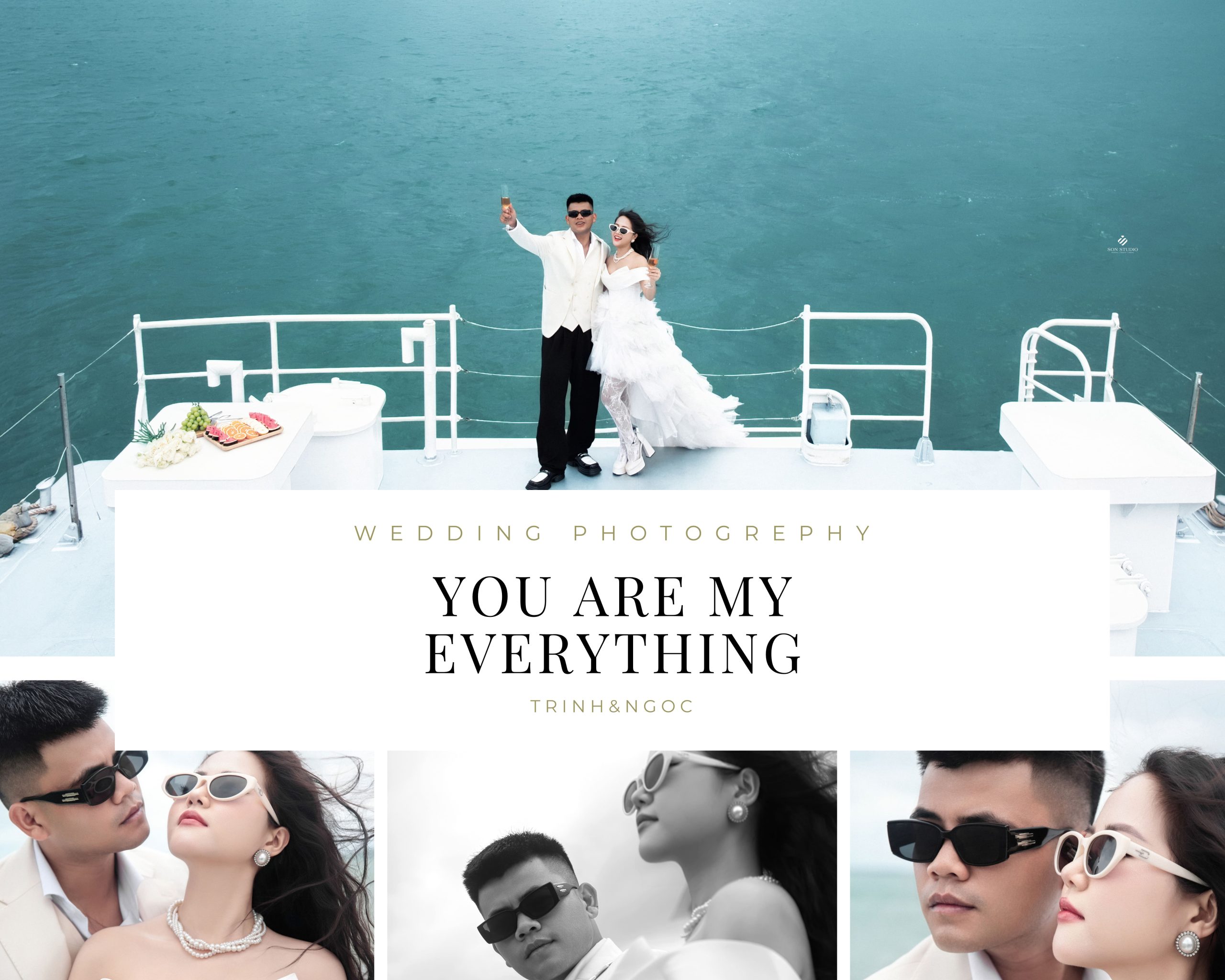 Concept chụp hình cặp đôi ở biển phong cách Cheerful năng động