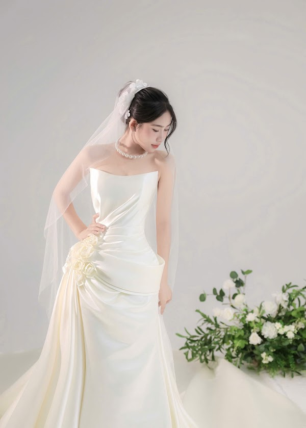 váy cưới cho người thấp gầy váy cưới cho người thấp gầy