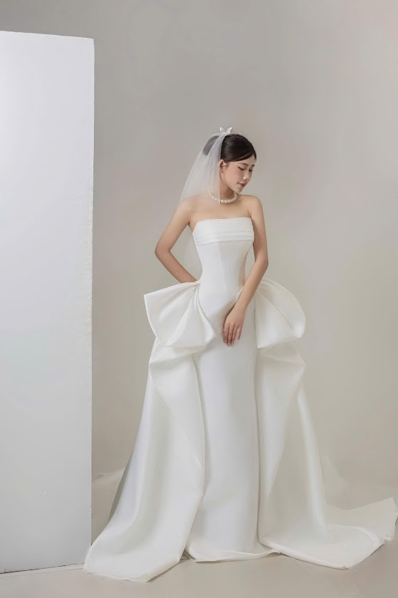 váy cưới mùa đông váy cưới mùa đông