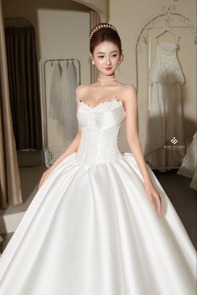 váy cưới quây đẹp váy cưới quây đẹp