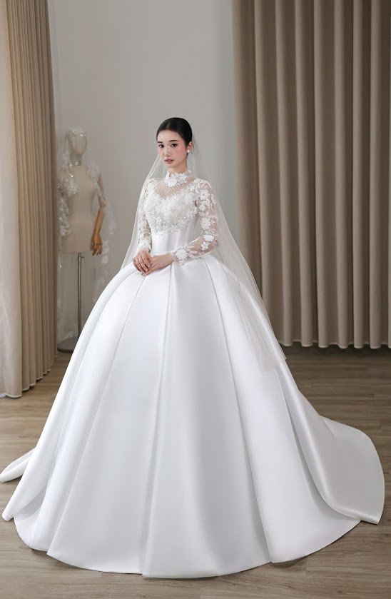 váy cưới người nổi tiếng